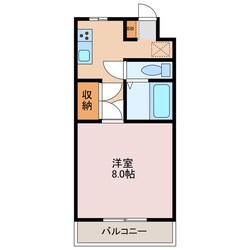 ジュネス伊伝居Ⅱの物件間取画像